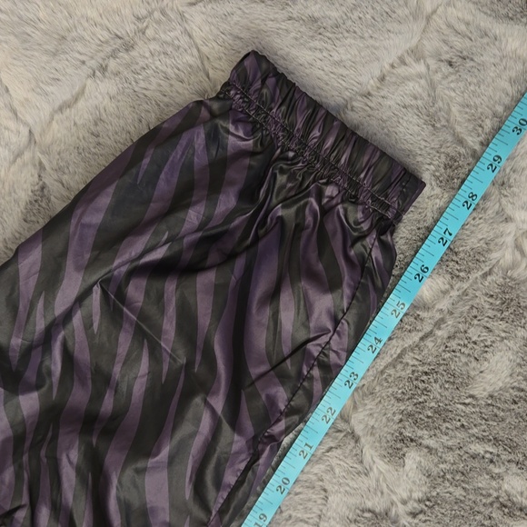 Nike Purple/Black Jogger Wind Breaker Pants, Women's Extra Small - Picture 4 of 10